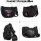 PETCUTE Carry Bag Dog Bag for Small Dogs Portable Hands Free Dog Carrier Puppy Breathable Mesh Transport Bag 9 kg Red
