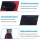 PETCUTE Carry Bag Dog Bag for Small Dogs Portable Hands Free Dog Carrier Puppy Breathable Mesh Transport Bag 9 kg Red