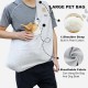 PETCUTE Dog Bag for Small Dogs up to 6 kg, Hands-Free, Breathable, Dog Carry Bag with Bag, Safety Belt, Dog Shoulder Bag for Pets, Dogs, Cats, for Walking Outdoor Activities PETCUTE Dog Bag for Small Dogs up to 6 kg, Hands-Free, Breathable, Dog Carry Bag with Bag, Safety Belt, Dog Shoulder Bag for Pets, Dogs, Cats, for Walking Outdoor Activities