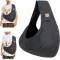 PETCUTE Dog Bag for Small Dogs up to 6 kg, Hands-Free, Breathable, Dog Carry Bag with Bag, Safety Belt, Dog Shoulder Bag for Pets, Dogs, Cats, for Walking Outdoor Activities PETCUTE Dog Bag for Small Dogs up to 6 kg, Hands-Free, Breathable, Dog Carry Bag with Bag, Safety Belt, Dog Shoulder Bag for Pets, Dogs, Cats, for Walking Outdoor Activities
