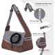 PETCUTE Dog Carrier Bag, Adjustable Dog Carrier with Collar Hooks and Pockets, Breathable Sling Dog Pet Shoulder Bag Dog Carry Bag for Small Dogs up to 5 kg PETCUTE Dog Carrier Bag, Adjustable Dog Carrier with Collar Hooks and Pockets, Breathable Sling Dog Pet Shoulder Bag Dog Carry Bag for Small Dogs up to 5 kg