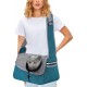 PETCUTE Dog Carrier Bag, Adjustable Dog Carrier with Collar Hooks and Pockets, Breathable Sling Dog Pet Shoulder Bag Dog Carry Bag for Small Dogs up to 5 kg PETCUTE Dog Carrier Bag, Adjustable Dog Carrier with Collar Hooks and Pockets, Breathable Sling Dog Pet Shoulder Bag Dog Carry Bag for Small Dogs up to 5 kg