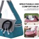 PETCUTE Dog Carrier Bag, Adjustable Dog Carrier with Collar Hooks and Pockets, Breathable Sling Dog Pet Shoulder Bag Dog Carry Bag for Small Dogs up to 5 kg PETCUTE Dog Carrier Bag, Adjustable Dog Carrier with Collar Hooks and Pockets, Breathable Sling Dog Pet Shoulder Bag Dog Carry Bag for Small Dogs up to 5 kg