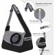 PETCUTE Dog Carrier Bag, Adjustable Dog Carrier with Collar Hooks and Pockets, Breathable Sling Dog Pet Shoulder Bag Dog Carry Bag for Small Dogs up to 5 kg PETCUTE Dog Carrier Bag, Adjustable Dog Carrier with Collar Hooks and Pockets, Breathable Sling Dog Pet Shoulder Bag Dog Carry Bag for Small Dogs up to 5 kg