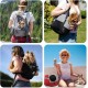 PETCUTE Dog Carrier Bag, Adjustable Dog Carrier with Collar Hooks and Pockets, Breathable Sling Dog Pet Shoulder Bag Dog Carry Bag for Small Dogs up to 5 kg PETCUTE Dog Carrier Bag, Adjustable Dog Carrier with Collar Hooks and Pockets, Breathable Sling Dog Pet Shoulder Bag Dog Carry Bag for Small Dogs up to 5 kg