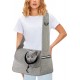 PETCUTE Dog Carrier Bag, Adjustable Dog Carrier with Collar Hooks and Pockets, Breathable Sling Dog Pet Shoulder Bag Dog Carry Bag for Small Dogs up to 5 kg PETCUTE Dog Carrier Bag, Adjustable Dog Carrier with Collar Hooks and Pockets, Breathable Sling Dog Pet Shoulder Bag Dog Carry Bag for Small Dogs up to 5 kg