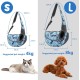 PETCUTE Dog Carrier Bag, Adjustable Transport Bag for Pets, Puppies Shoulder Bag for Outdoor Travel, Breathable Pet Carrier Bag with Safety Lead, Up to 4 kg, Black, S PETCUTE Dog Carrier Bag, Adjustable Transport Bag for Pets, Puppies Shoulder Bag for Outdoor Travel, Breathable Pet Carrier Bag with Safety Lead, Up to 4 kg, Black, S