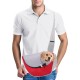 PETCUTE Dog Carrier Bag, Adjustable Transport Bag for Pets, Puppies Shoulder Bag for Outdoor Travel, Breathable Pet Carrier Bag with Safety Lead, Up to 4 kg, Black, S PETCUTE Dog Carrier Bag, Adjustable Transport Bag for Pets, Puppies Shoulder Bag for Outdoor Travel, Breathable Pet Carrier Bag with Safety Lead, Up to 4 kg, Black, S