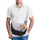 PETCUTE Dog Carrier Bag, Adjustable Transport Bag for Pets, Puppies Shoulder Bag for Outdoor Travel, Breathable Pet Carrier Bag with Safety Lead, Up to 4 kg, Black, S PETCUTE Dog Carrier Bag, Adjustable Transport Bag for Pets, Puppies Shoulder Bag for Outdoor Travel, Breathable Pet Carrier Bag with Safety Lead, Up to 4 kg, Black, S