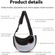PETCUTE Dog Carrier Bag, Breathable Dog Bag, Adjustable Carry Bag Dog with Front Pocket, Pet Shoulder Bag for Pets, Dog Carry Bags for Outdoor Travel, Grey, S PETCUTE Dog Carrier Bag, Breathable Dog Bag, Adjustable Carry Bag Dog with Front Pocket, Pet Shoulder Bag for Pets, Dog Carry Bags for Outdoor Travel, Grey, S