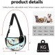 PETCUTE Dog Carrier Bag, Breathable Dog Bag, Adjustable Carry Bag Dog with Front Pocket, Pet Shoulder Bag for Pets, Dog Carry Bags for Outdoor Travel, Grey, S PETCUTE Dog Carrier Bag, Breathable Dog Bag, Adjustable Carry Bag Dog with Front Pocket, Pet Shoulder Bag for Pets, Dog Carry Bags for Outdoor Travel, Grey, S