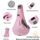 PETCUTE Dog Carry Bag, Transport Bag for Dogs and Small Pets up to 7.5 kg, Dog Sling with Adjustable Secure Shoulder Strap, Front Pocket for Outdoor Walks, Black PETCUTE Dog Carry Bag, Transport Bag for Dogs and Small Pets up to 7.5 kg, Dog Sling with Adjustable Secure Shoulder Strap, Front Pocket for Outdoor Walks, Black