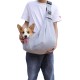 PETCUTE Dog Carry Bag, Transport Bag for Dogs and Small Pets up to 7.5 kg, Dog Sling with Adjustable Secure Shoulder Strap, Front Pocket for Outdoor Walks, Black PETCUTE Dog Carry Bag, Transport Bag for Dogs and Small Pets up to 7.5 kg, Dog Sling with Adjustable Secure Shoulder Strap, Front Pocket for Outdoor Walks, Black
