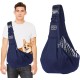 PETCUTE Dog Carry Bag, Transport Bag for Dogs and Small Pets up to 7.5 kg, Dog Sling with Adjustable Secure Shoulder Strap, Front Pocket for Outdoor Walks, Black PETCUTE Dog Carry Bag, Transport Bag for Dogs and Small Pets up to 7.5 kg, Dog Sling with Adjustable Secure Shoulder Strap, Front Pocket for Outdoor Walks, Black