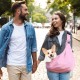 PETCUTE Dog Carry Bag, Transport Bag for Dogs and Small Pets up to 7.5 kg, Dog Sling with Adjustable Secure Shoulder Strap, Front Pocket for Outdoor Walks, Black PETCUTE Dog Carry Bag, Transport Bag for Dogs and Small Pets up to 7.5 kg, Dog Sling with Adjustable Secure Shoulder Strap, Front Pocket for Outdoor Walks, Black