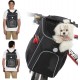 PETCUTE Pet Bicycle Bag for Dogs Cats, Foldable Dog Basket Bicycle Front with Side Pockets, Breathable Bicycle Basket Front for Small Medium Dogs with Reflective Bands and Light PETCUTE Pet Bicycle Bag for Dogs Cats, Foldable Dog Basket Bicycle Front with Side Pockets, Breathable Bicycle Basket Front for Small Medium Dogs with Reflective Bands and Light