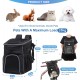 PETCUTE Pet Bicycle Bag for Dogs Cats, Foldable Dog Basket Bicycle Front with Side Pockets, Breathable Bicycle Basket Front for Small Medium Dogs with Reflective Bands and Light PETCUTE Pet Bicycle Bag for Dogs Cats, Foldable Dog Basket Bicycle Front with Side Pockets, Breathable Bicycle Basket Front for Small Medium Dogs with Reflective Bands and Light