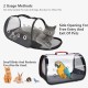 PETCUTE Vogel Papageien Tragetasche,Atmungsaktive Vogel Transporttasche Transportbox mit Verstellbarer Schultergurt,Transparent Katzentransportbox Hundetragetasche mit Belüftete Bohrung,Rot,M PETCUTE Vogel Papageien Tragetasche,Atmungsaktive Vogel Transporttasche Transportbox mit Verstellbarer Schultergurt,Transparent Katzentransportbox Hundetragetasche mit Belüftete Bohrung,Rot,M