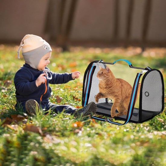 PETCUTE Vogel Papageien Tragetasche,Atmungsaktive Vogel Transporttasche Transportbox mit Verstellbarer Schultergurt,Transparent Katzentransportbox Hundetragetasche mit Belüftete Bohrung,Rot,M PETCUTE Vogel Papageien Tragetasche,Atmungsaktive Vogel Transporttasche Transportbox mit Verstellbarer Schultergurt,Transparent Katzentransportbox Hundetragetasche mit Belüftete Bohrung,Rot,M