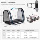 PETCUTE Vogel Papageien Tragetasche,Atmungsaktive Vogel Transporttasche Transportbox mit Verstellbarer Schultergurt,Transparent Katzentransportbox Hundetragetasche mit Belüftete Bohrung,Rot,M PETCUTE Vogel Papageien Tragetasche,Atmungsaktive Vogel Transporttasche Transportbox mit Verstellbarer Schultergurt,Transparent Katzentransportbox Hundetragetasche mit Belüftete Bohrung,Rot,M