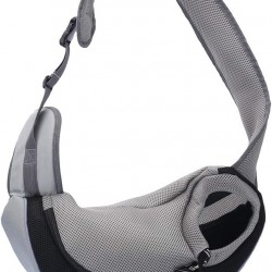 PETEMOO Dog Carrier Sling, Breathable Mesh Shoulder Bag / Travel Bag / Pet Transport Bag for Dogs, Puppies & Cats PETEMOO Dog Carrier Sling, Breathable Mesh Shoulder Bag / Travel Bag / Pet Transport Bag for Dogs, Puppies & Cats
