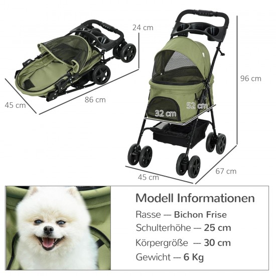 PawHut Dog Pram PawHut Dog Pram