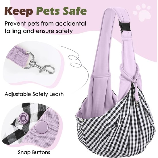 Pawaboo Dog Carrier Bag Puppies, Portable Transport Bag for Dogs up to 12 lbs, Adjustable Sling for Dogs, Cats, Outdoor Sling Pets Shoulder Bag for Small Dog Cat, Black Pawaboo Dog Carrier Bag Puppies, Portable Transport Bag for Dogs up to 12 lbs, Adjustable Sling for Dogs, Cats, Outdoor Sling Pets Shoulder Bag for Small Dog Cat, Black