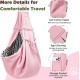 Pawaboo Dog Carrier Bag Puppies, Portable Transport Bag for Dogs up to 12 lbs, Adjustable Sling for Dogs, Cats, Outdoor Sling Pets Shoulder Bag for Small Dog Cat, Black Pawaboo Dog Carrier Bag Puppies, Portable Transport Bag for Dogs up to 12 lbs, Adjustable Sling for Dogs, Cats, Outdoor Sling Pets Shoulder Bag for Small Dog Cat, Black