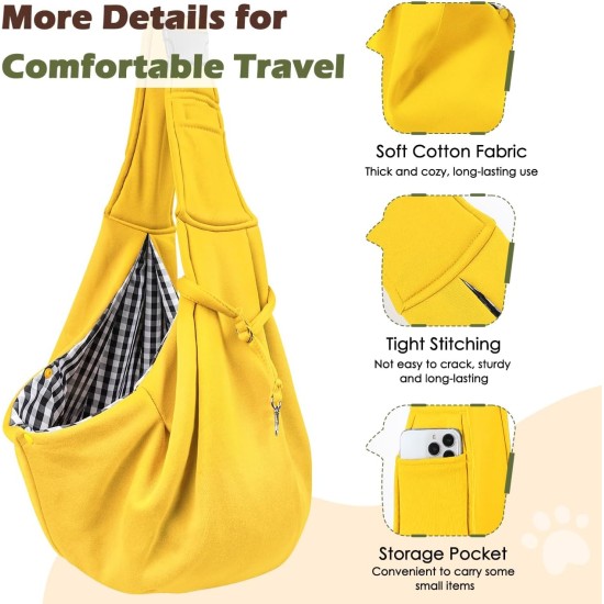 Pawaboo Dog Carrier Bag Puppies, Portable Transport Bag for Dogs up to 12 lbs, Adjustable Sling for Dogs, Cats, Outdoor Sling Pets Shoulder Bag for Small Dog Cat, Black Pawaboo Dog Carrier Bag Puppies, Portable Transport Bag for Dogs up to 12 lbs, Adjustable Sling for Dogs, Cats, Outdoor Sling Pets Shoulder Bag for Small Dog Cat, Black