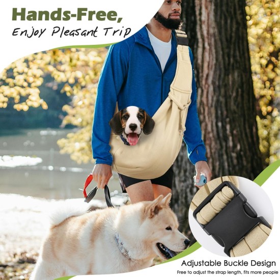 Pawaboo Dog Carrier Bag Puppies, Portable Transport Bag for Dogs up to 12 lbs, Adjustable Sling for Dogs, Cats, Outdoor Sling Pets Shoulder Bag for Small Dog Cat, Black Pawaboo Dog Carrier Bag Puppies, Portable Transport Bag for Dogs up to 12 lbs, Adjustable Sling for Dogs, Cats, Outdoor Sling Pets Shoulder Bag for Small Dog Cat, Black