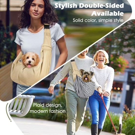 Pawaboo Dog Carrier Bag Puppies, Portable Transport Bag for Dogs up to 12 lbs, Adjustable Sling for Dogs, Cats, Outdoor Sling Pets Shoulder Bag for Small Dog Cat, Black Pawaboo Dog Carrier Bag Puppies, Portable Transport Bag for Dogs up to 12 lbs, Adjustable Sling for Dogs, Cats, Outdoor Sling Pets Shoulder Bag for Small Dog Cat, Black
