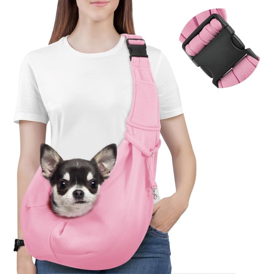 Pawaboo Dog Carrier Bag Puppies, Portable Transport Bag for Dogs up to 12 lbs, Adjustable Sling for Dogs, Cats, Outdoor Sling Pets Shoulder Bag for Small Dog Cat, Black Pawaboo Dog Carrier Bag Puppies, Portable Transport Bag for Dogs up to 12 lbs, Adjustable Sling for Dogs, Cats, Outdoor Sling Pets Shoulder Bag for Small Dog Cat, Black