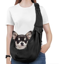 Pawaboo Dog Carrier Bag Puppies, Portable Transport Bag for Dogs up to 12 lbs, Adjustable Sling for Dogs, Cats, Outdoor Sling Pets Shoulder Bag for Small Dog Cat, Black Pawaboo Dog Carrier Bag Puppies, Portable Transport Bag for Dogs up to 12 lbs, Adjustable Sling for Dogs, Cats, Outdoor Sling Pets Shoulder Bag for Small Dog Cat, Black
