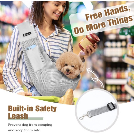 Pawaboo Dog Carrier Bag Puppies, Portable Transport Bag for Dogs up to 12 lbs, Adjustable Sling for Dogs, Cats, Outdoor Sling Pets Shoulder Bag for Small Dog Cat, Black Pawaboo Dog Carrier Bag Puppies, Portable Transport Bag for Dogs up to 12 lbs, Adjustable Sling for Dogs, Cats, Outdoor Sling Pets Shoulder Bag for Small Dog Cat, Black