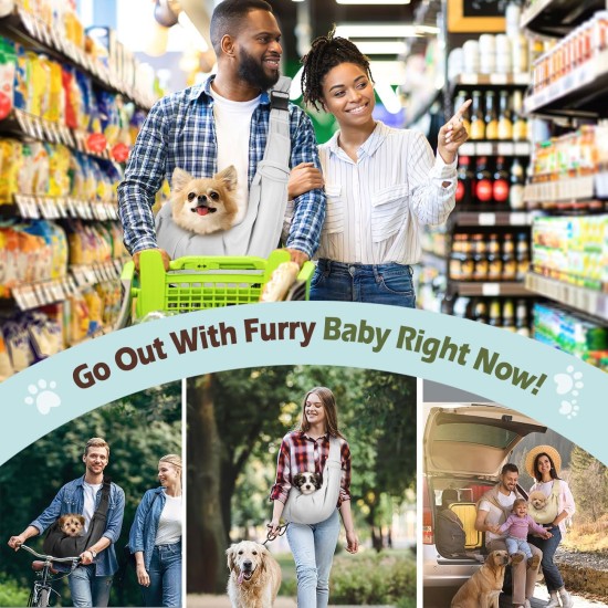 Pawaboo Dog Carrier Bag Puppies, Portable Transport Bag for Dogs up to 12 lbs, Adjustable Sling for Dogs, Cats, Outdoor Sling Pets Shoulder Bag for Small Dog Cat, Black Pawaboo Dog Carrier Bag Puppies, Portable Transport Bag for Dogs up to 12 lbs, Adjustable Sling for Dogs, Cats, Outdoor Sling Pets Shoulder Bag for Small Dog Cat, Black