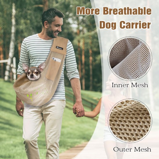 Pawaboo Dog Carrier Bag Puppies, Portable Transport Bag for Dogs up to 12 lbs, Adjustable Sling for Dogs, Cats, Outdoor Sling Pets Shoulder Bag for Small Dog Cat, Black Pawaboo Dog Carrier Bag Puppies, Portable Transport Bag for Dogs up to 12 lbs, Adjustable Sling for Dogs, Cats, Outdoor Sling Pets Shoulder Bag for Small Dog Cat, Black