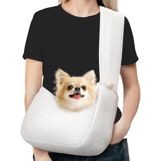 Pawaboo Dog Carrier Bag Puppies, Portable Transport Bag for Dogs up to 12 lbs, Adjustable Sling for Dogs, Cats, Outdoor Sling Pets Shoulder Bag for Small Dog Cat, Black Pawaboo Dog Carrier Bag Puppies, Portable Transport Bag for Dogs up to 12 lbs, Adjustable Sling for Dogs, Cats, Outdoor Sling Pets Shoulder Bag for Small Dog Cat, Black