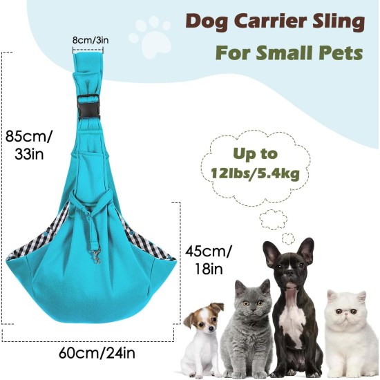 Pawaboo Dog Carrier Bag Puppies, Portable Transport Bag for Dogs up to 12 lbs, Adjustable Sling for Dogs, Cats, Outdoor Sling Pets Shoulder Bag for Small Dog Cat, Black Pawaboo Dog Carrier Bag Puppies, Portable Transport Bag for Dogs up to 12 lbs, Adjustable Sling for Dogs, Cats, Outdoor Sling Pets Shoulder Bag for Small Dog Cat, Black