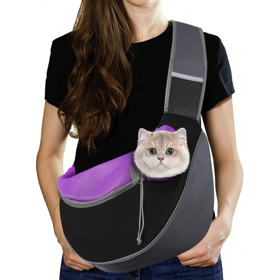 Pawaboo Dog Carrier, Dog Bag, Adjustable Carry Bag, Dog, Pet Shoulder Bag, Transport Bag for Pets, Dog Carrier Bags for Outdoor Travel - L, Dark Grey + Black Pawaboo Dog Carrier, Dog Bag, Adjustable Carry Bag, Dog, Pet Shoulder Bag, Transport Bag for Pets, Dog Carrier Bags for Outdoor Travel - L, Dark Grey + Black