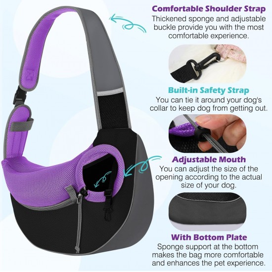 Pawaboo Dog Carrier, Dog Bag, Adjustable Carry Bag, Dog, Pet Shoulder Bag, Transport Bag for Pets, Dog Carrier Bags for Outdoor Travel - L, Dark Grey + Black Pawaboo Dog Carrier, Dog Bag, Adjustable Carry Bag, Dog, Pet Shoulder Bag, Transport Bag for Pets, Dog Carrier Bags for Outdoor Travel - L, Dark Grey + Black