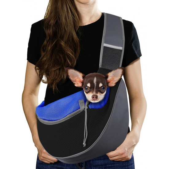 Pawaboo Dog Carrier, Dog Bag, Adjustable Carry Bag, Dog, Pet Shoulder Bag, Transport Bag for Pets, Dog Carrier Bags for Outdoor Travel - L, Dark Grey + Black Pawaboo Dog Carrier, Dog Bag, Adjustable Carry Bag, Dog, Pet Shoulder Bag, Transport Bag for Pets, Dog Carrier Bags for Outdoor Travel - L, Dark Grey + Black