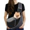 Pawaboo Dog Carrier, Dog Bag, Adjustable Carry Bag, Dog, Pet Shoulder Bag, Transport Bag for Pets, Dog Carrier Bags for Outdoor Travel - L, Dark Grey + Black Pawaboo Dog Carrier, Dog Bag, Adjustable Carry Bag, Dog, Pet Shoulder Bag, Transport Bag for Pets, Dog Carrier Bags for Outdoor Travel - L, Dark Grey + Black