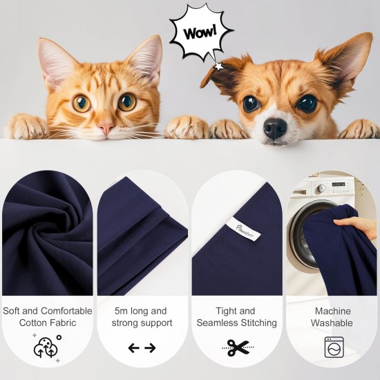 Pawaboo Pet Carrier Sling for Small Dogs and Cats, Hands-Free Dog Carrier Sling, Anti-Anxiety Soft Cotton Front Cat Carrier Bag, Papoose, Puppy, Kitten Bag, Brown Pawaboo Pet Carrier Sling for Small Dogs and Cats, Hands-Free Dog Carrier Sling, Anti-Anxiety Soft Cotton Front Cat Carrier Bag, Papoose, Puppy, Kitten Bag, Brown