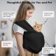 Pawaboo Pet Carrier Sling for Small Dogs and Cats, Hands-Free Dog Carrier Sling, Anti-Anxiety Soft Cotton Front Cat Carrier Bag, Papoose, Puppy, Kitten Bag, Brown Pawaboo Pet Carrier Sling for Small Dogs and Cats, Hands-Free Dog Carrier Sling, Anti-Anxiety Soft Cotton Front Cat Carrier Bag, Papoose, Puppy, Kitten Bag, Brown