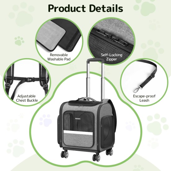 Pawtners Cat Carrier Backpacks with Expandable Cat Play Tunnel, Airline Approved Pet Backpack for Small Dogs and Large Cats up to 25 lbs, Foldable Cat Travel Carrier Pawtners Cat Carrier Backpacks with Expandable Cat Play Tunnel, Airline Approved Pet Backpack for Small Dogs and Large Cats up to 25 lbs, Foldable Cat Travel Carrier