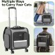 Pawtners Cat Carrier Backpacks with Expandable Cat Play Tunnel, Airline Approved Pet Backpack for Small Dogs and Large Cats up to 25 lbs, Foldable Cat Travel Carrier Pawtners Cat Carrier Backpacks with Expandable Cat Play Tunnel, Airline Approved Pet Backpack for Small Dogs and Large Cats up to 25 lbs, Foldable Cat Travel Carrier