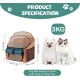 Pet Bicycle Basket, Dog Bicycle Basket, Bicycle Front Basket, Foldable Waterproof Dog Bicycle Handlebar Basket, Bicycle Basket for Pets, Shopping, Camping and Outdoor (Blue) Pet Bicycle Basket, Dog Bicycle Basket, Bicycle Front Basket, Foldable Waterproof Dog Bicycle Handlebar Basket, Bicycle Basket for Pets, Shopping, Camping and Outdoor (Blue)