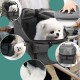 Pet Bicycle Basket, Dog Bicycle Basket, Bicycle Front Basket, Foldable Waterproof Dog Bicycle Handlebar Basket, Bicycle Basket for Pets, Shopping, Camping and Outdoor (Blue) Pet Bicycle Basket, Dog Bicycle Basket, Bicycle Front Basket, Foldable Waterproof Dog Bicycle Handlebar Basket, Bicycle Basket for Pets, Shopping, Camping and Outdoor (Blue)