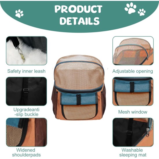 Pet Bicycle Basket, Dog Bicycle Basket, Bicycle Front Basket, Foldable Waterproof Dog Bicycle Handlebar Basket, Bicycle Basket for Pets, Shopping, Camping and Outdoor (Blue) Pet Bicycle Basket, Dog Bicycle Basket, Bicycle Front Basket, Foldable Waterproof Dog Bicycle Handlebar Basket, Bicycle Basket for Pets, Shopping, Camping and Outdoor (Blue)