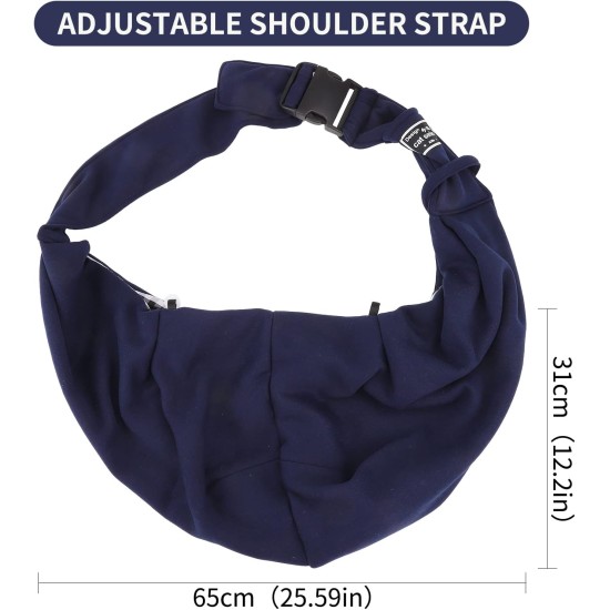 Pet Carrier Bag with Shoulder Strap for Dogs, Belly Dog, Small Dog, Cat Carrier for Outdoor Travel, Blue Pet Carrier Bag with Shoulder Strap for Dogs, Belly Dog, Small Dog, Cat Carrier for Outdoor Travel, Blue